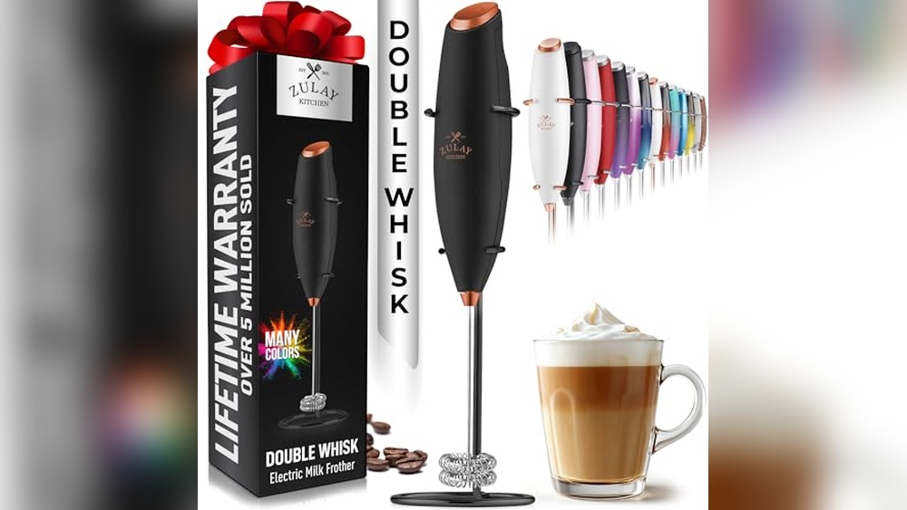 Elita Double Whisk Handheld Milk Frother