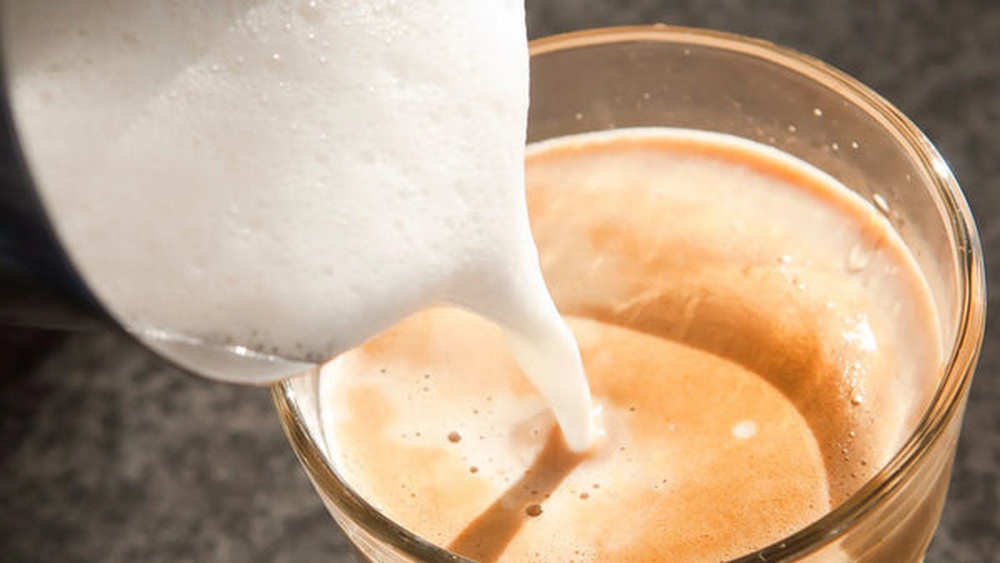 Frothing Coconut Milk