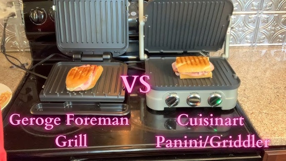 George Foreman Grill Vs Panini Press