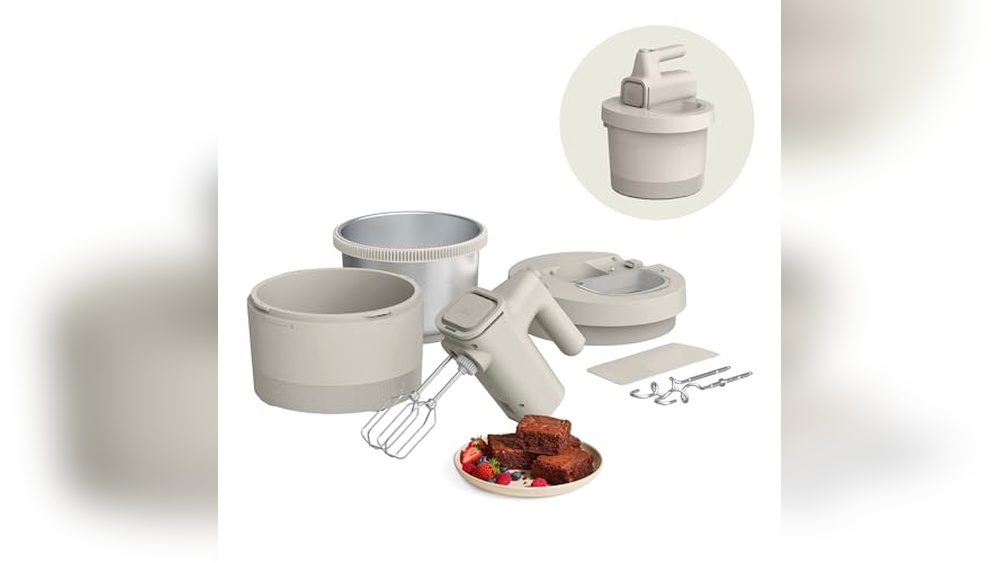 Hand And Stand Mixer Combo