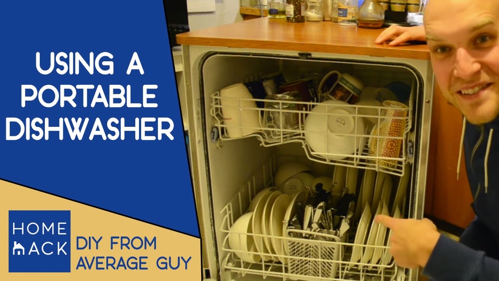 How Does a Portable Dishwasher Work