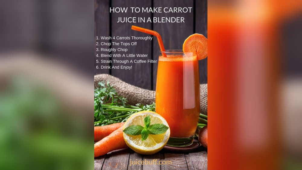 How to Make Carrot Juice