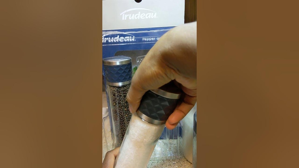 How to Refill Trudeau Salt Shaker