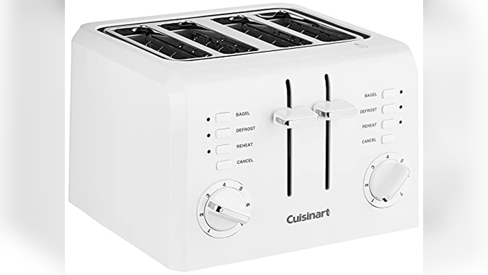 Toaster White 4 Slice