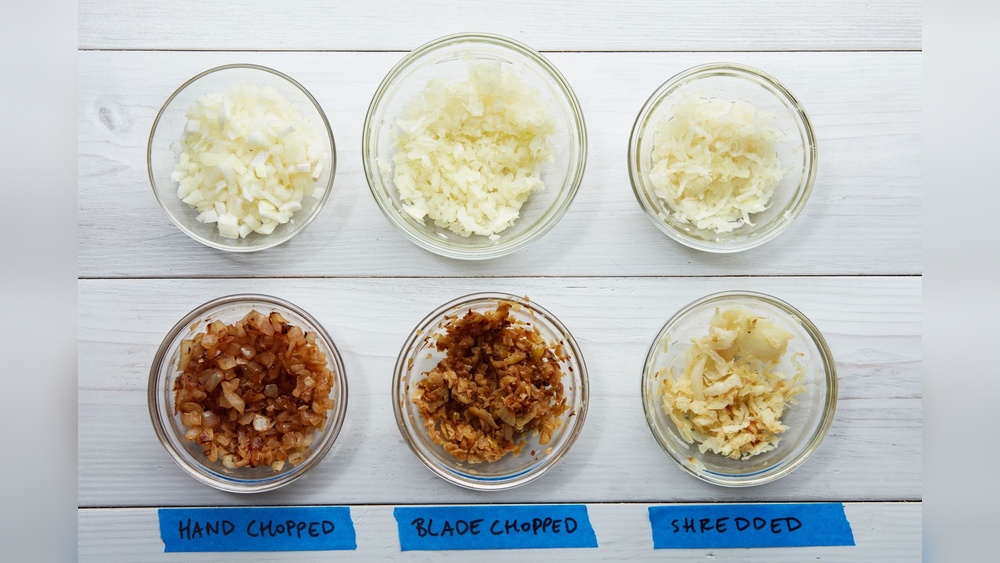 Using a Food Processor to Chop Onions