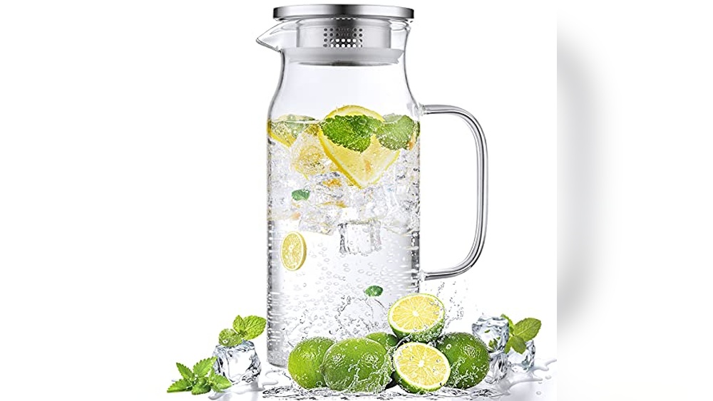 Water Glass Jar With Lid