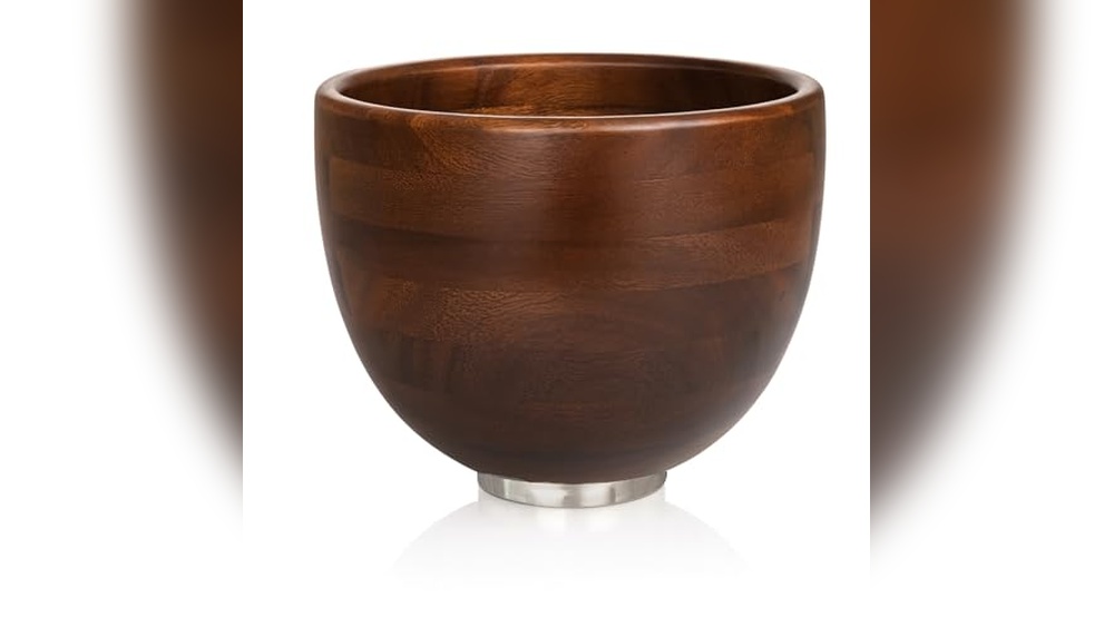 Wooden Mixer Bowl
