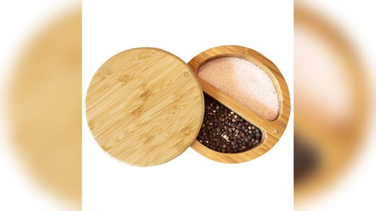 Wooden Salt And Pepper Holder