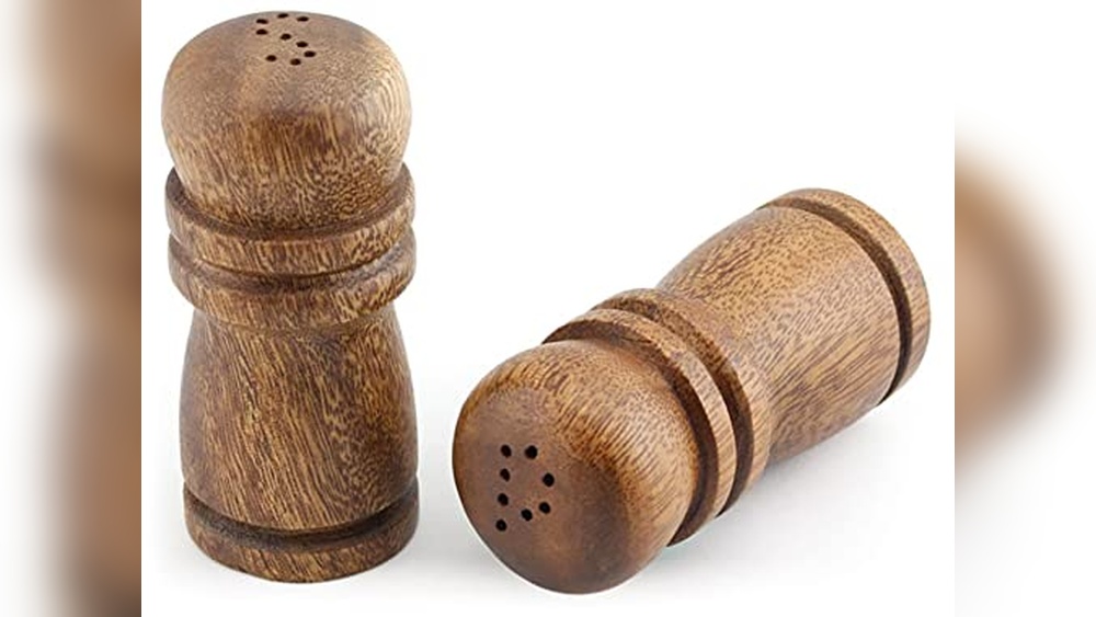 Wooden Salt And Pepper Shakers