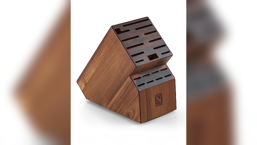 Acacia Knife Block