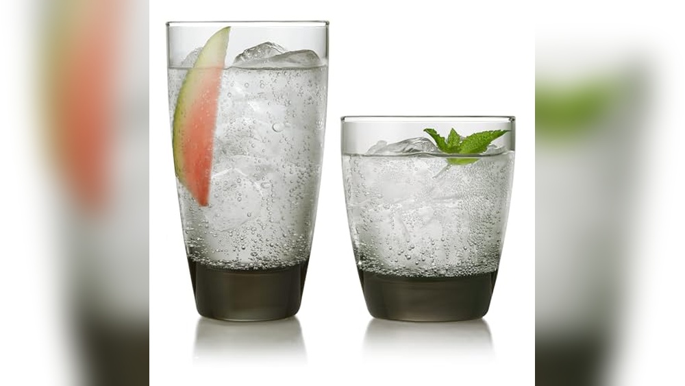 Black Drinking Glasses