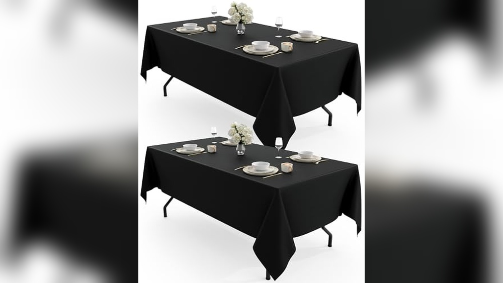 Black Fabric Tablecloth Ideas for Stylish and Durable Table Protection