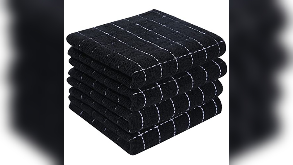 Black Kitchen Towels
