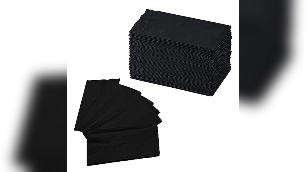 Black Napkins