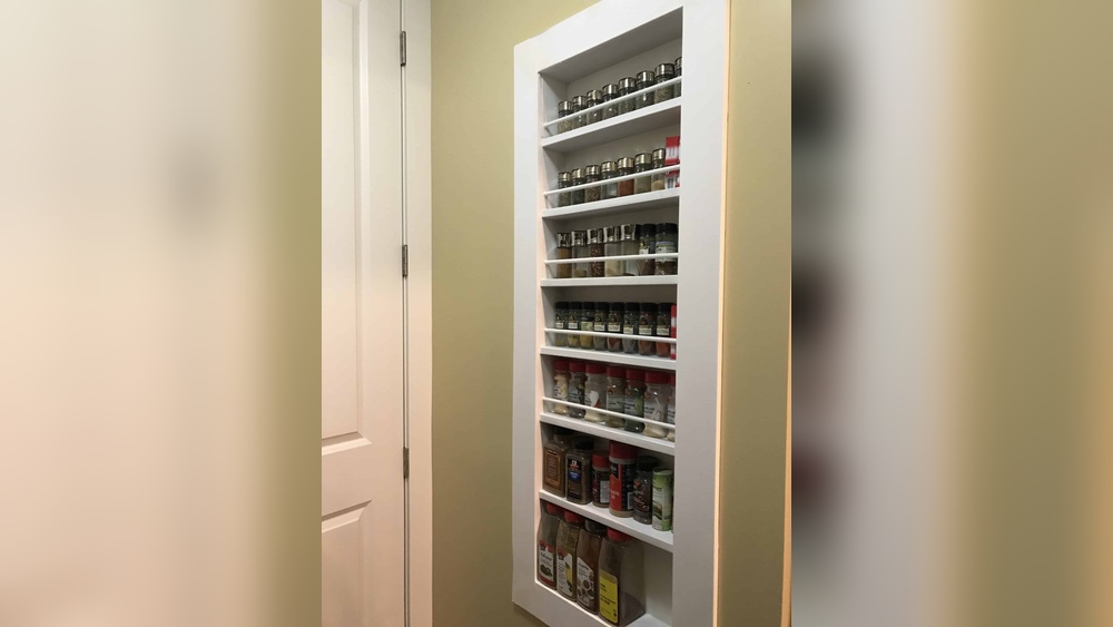 Built in Spice Rack