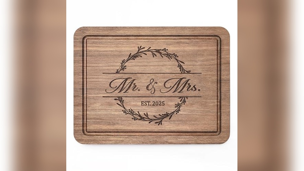Cutting Board Wedding Gift