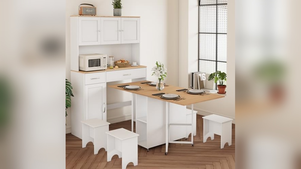 Dining Table And Cabinet