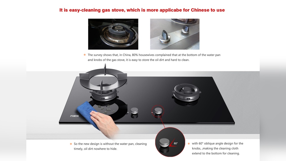 Easiest to Clean Gas Cooktop