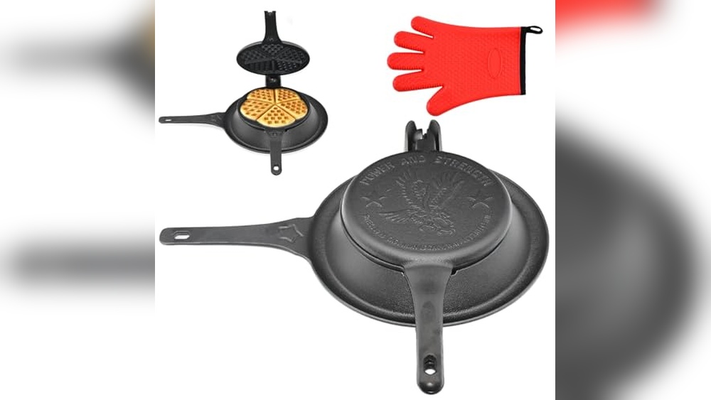 Electric Cast Iron Waffle Iron