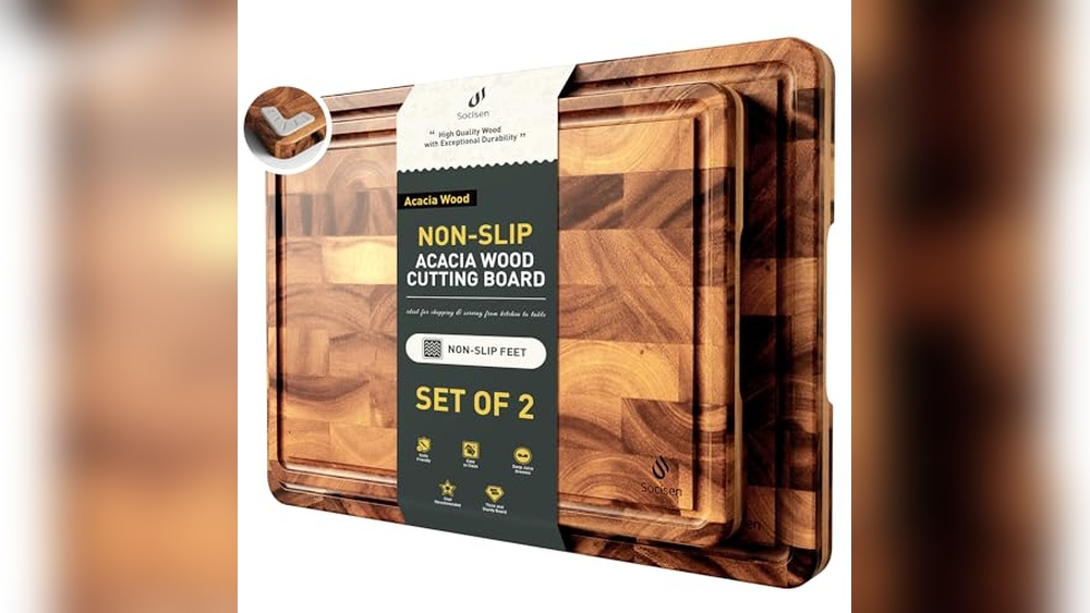 End Grain Cutting Board Set