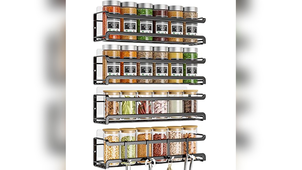 Floating Spice Rack