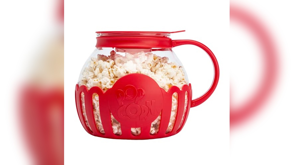 Glass Popcorn Machine