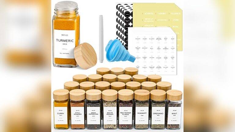 Glass Spice Jars