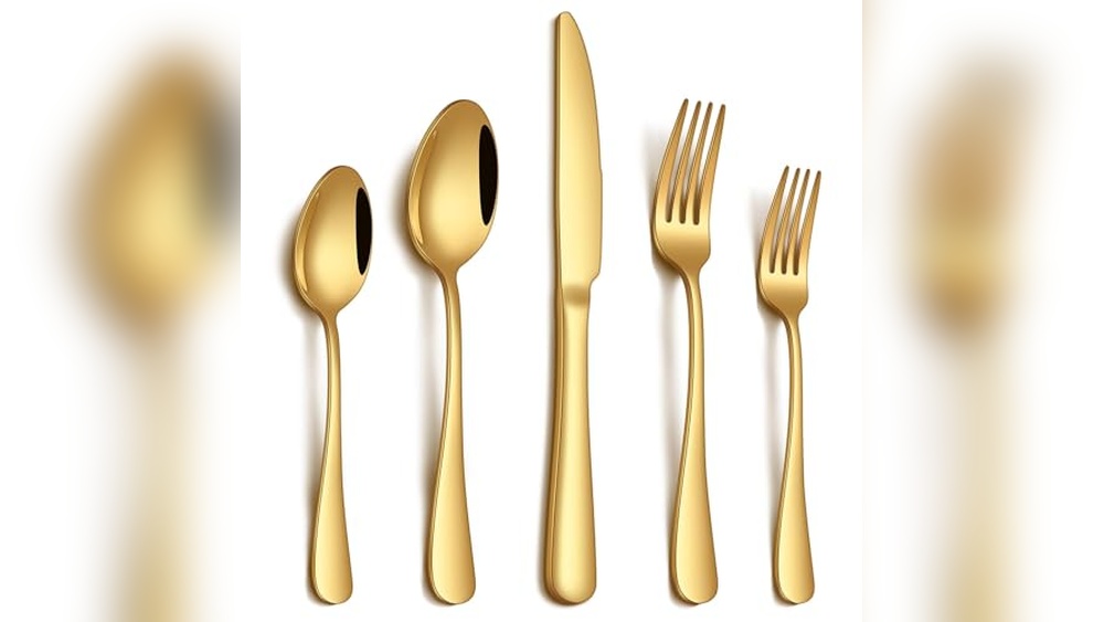 Gold Flatware