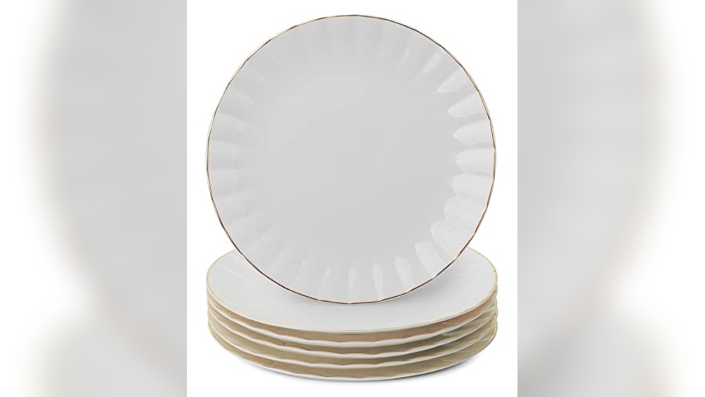 Gold Rimmed Dinner Plates
