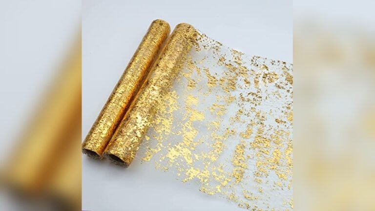 Gold Table Runners