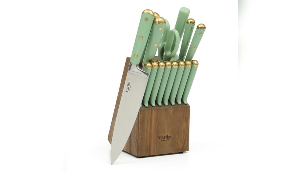 Green Knife Set