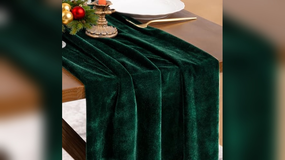 Green Table Runner
