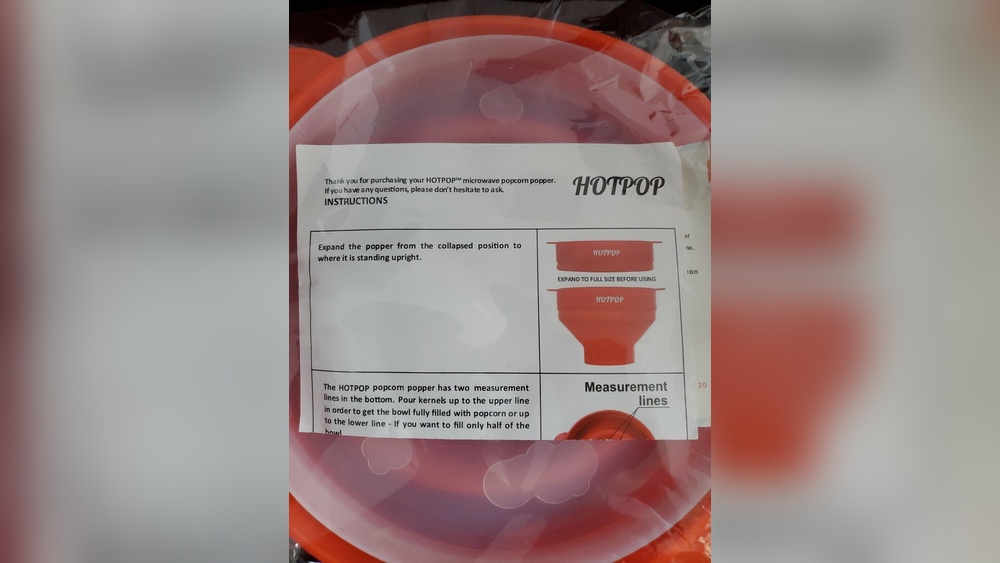 Hot Pop Instructions