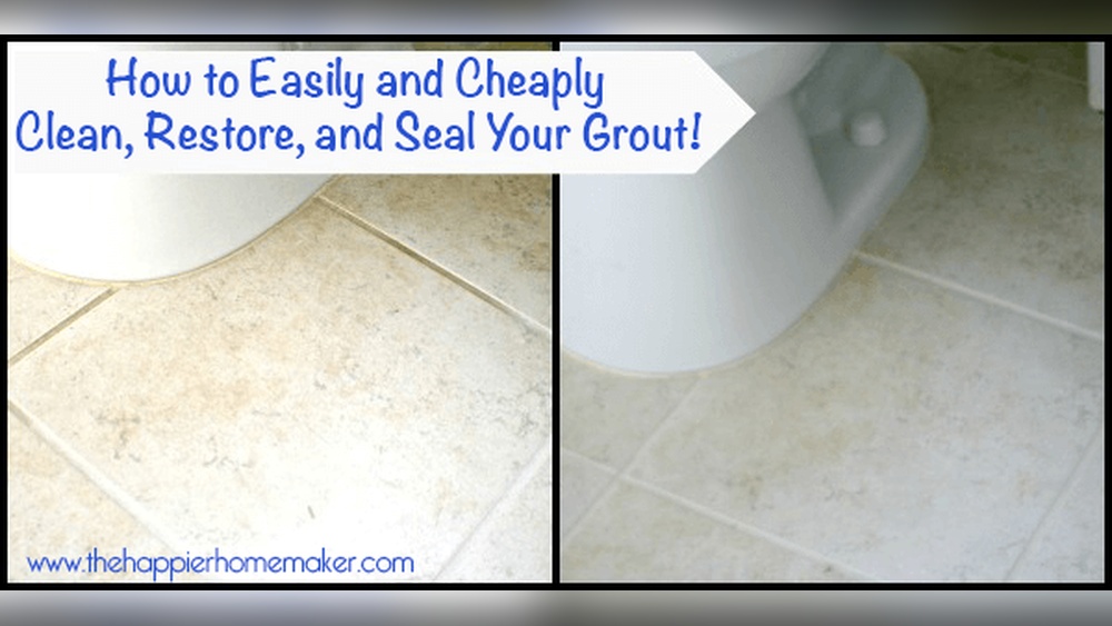 How to Clean And Seal Grout