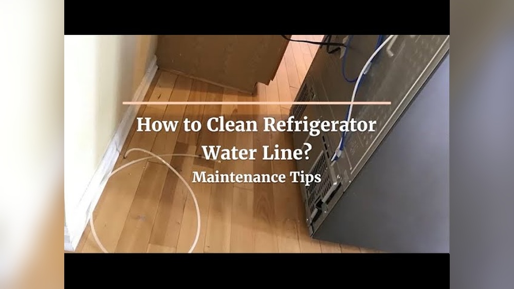 How to Clean Fridge Water Line