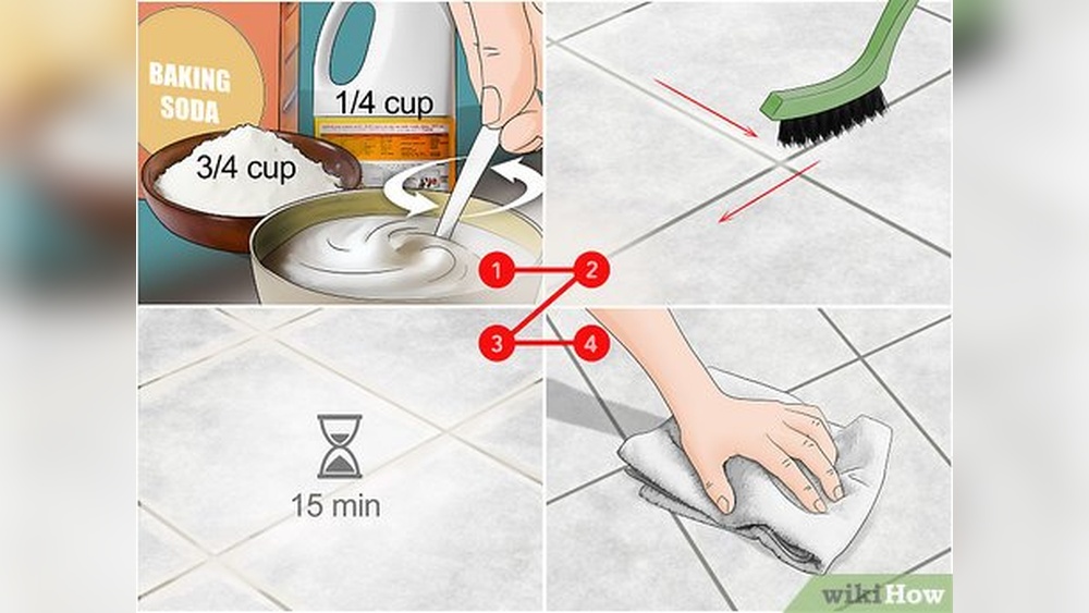 How to Clean Grout off Tile