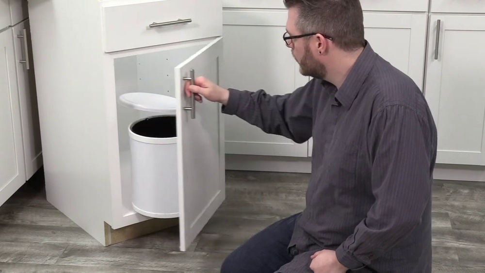 How to Install Garbage Can under Sink