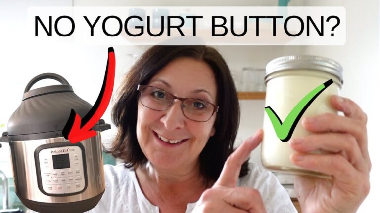How to Make Yogurt in Instant Pot Without Yogurt Button