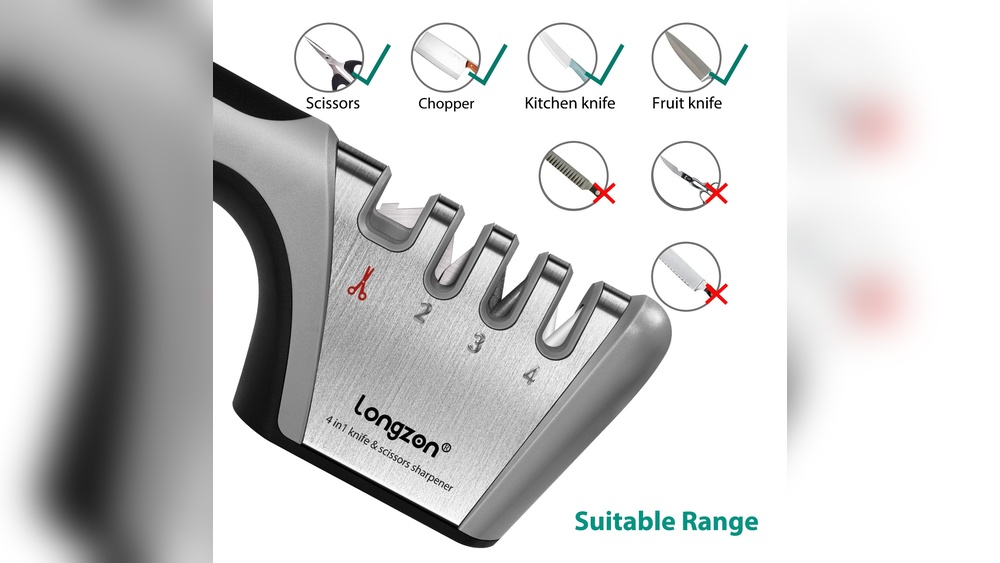 How to Use 4 in 1 Knife Sharpener