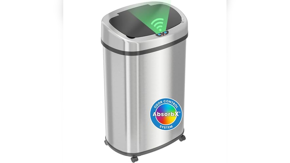 Kitchen Garbage Can on Wheels