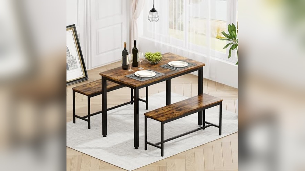 Kitchen Table With Bench