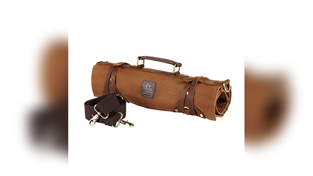 Leather Chef Knife Roll