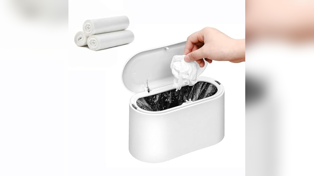 Mini Trash Bin With Lid