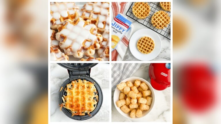 Mini Waffle Maker Recipes