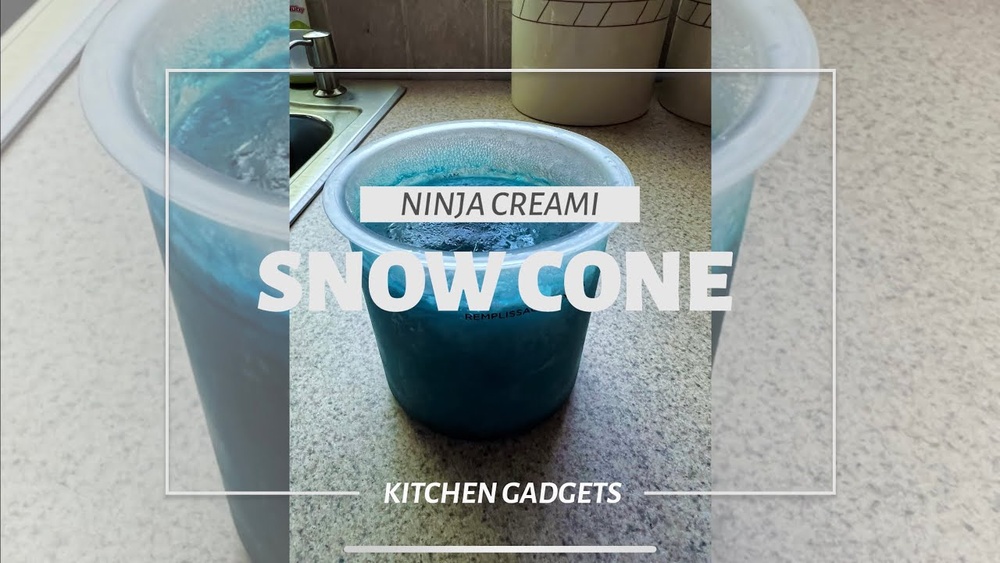 Ninja Creami Shaved Ice