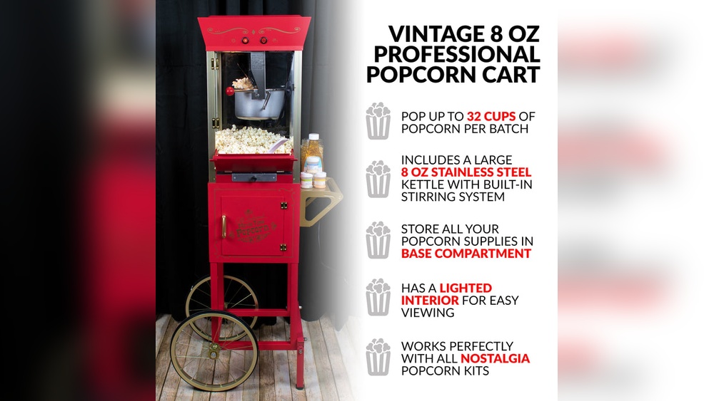 Nostalgia Popcorn Maker Instructions