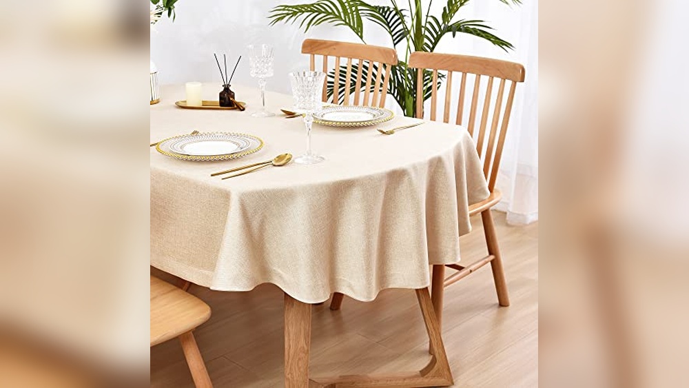 Oval Table Linens: Stylish, Durable, and Wrinkle-Resistant for Every Occasion