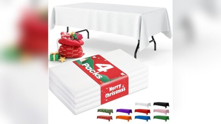 Plastic Tablecloth Cover