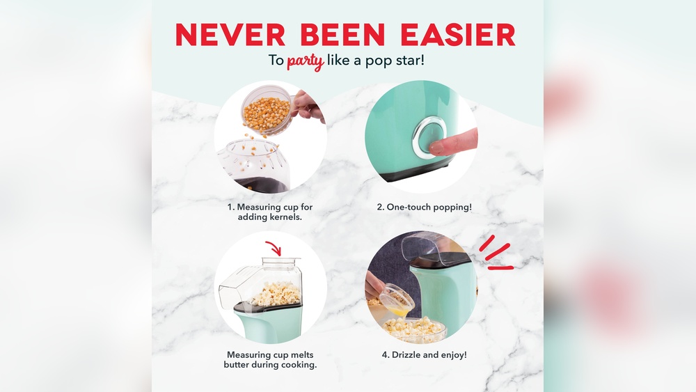 Popcorn Popper Machine Instructions