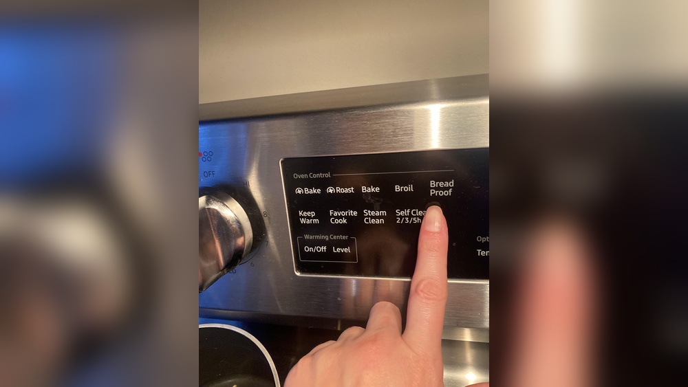 Proof Setting on Oven